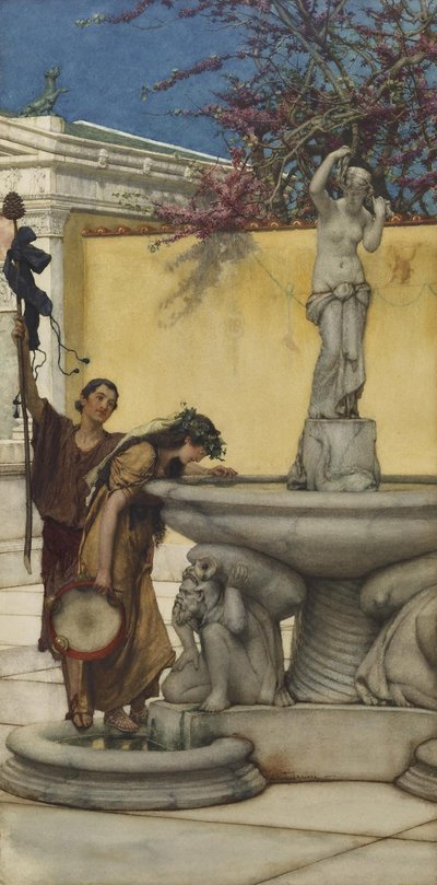 Twixt Venus and Bacchus, 1882 by Lawrence Alma Tadema